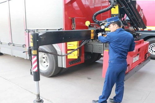 石嘴山市消防救援支队扎实开展严寒天气下车辆装备测试工作