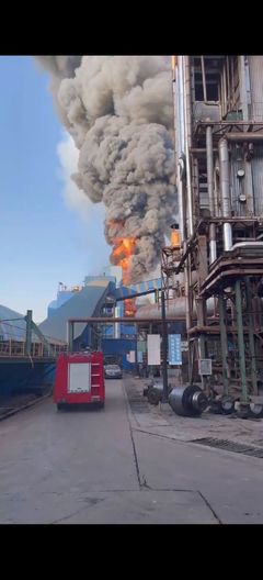 常州一工厂发生火灾,所幸无人员伤亡