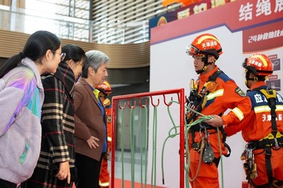 预防为主 生命至上丨滨海新区举行2023年“119”消防宣传月启动仪式