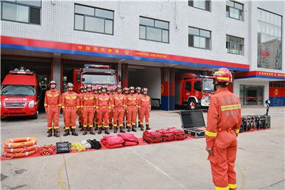 德州消防成立抗洪抢险突击队 全面进入临战状态