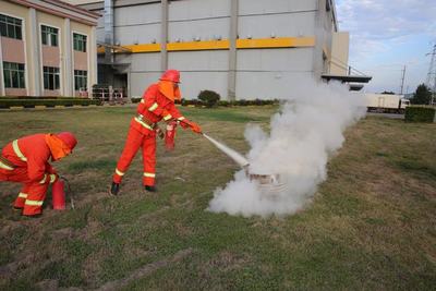 星河生物 | 开展消防救援演练,筑牢生产安全防线