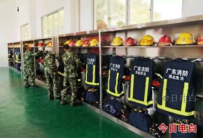 茂港消防大队全力做好春节期间消防安保工作