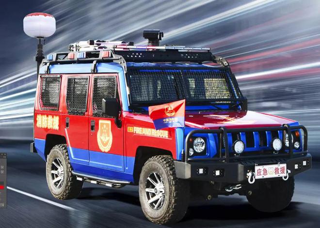 全灾种消防救援先遣车,高度集成模块化,是综合性救援的先锋利器