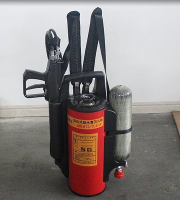 消防救援工作 QWLB12/0.8-A超细水雾灭火枪 背负式细水雾灭火装备